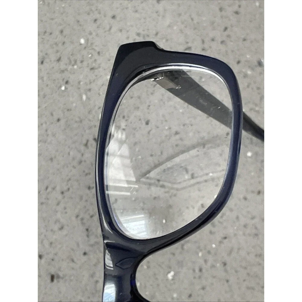 WHIMS EVOLUTIONEYES FRAMES ONLY EYEGLASSES TRO914AK  50-18-135 blue full rim